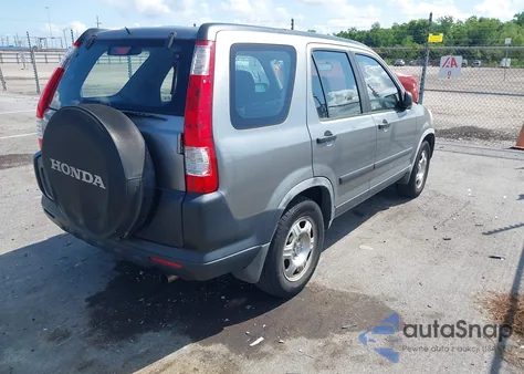 2006 Honda Cr-V Lx из США, поврежденный, VIN JHLRD78526C049361